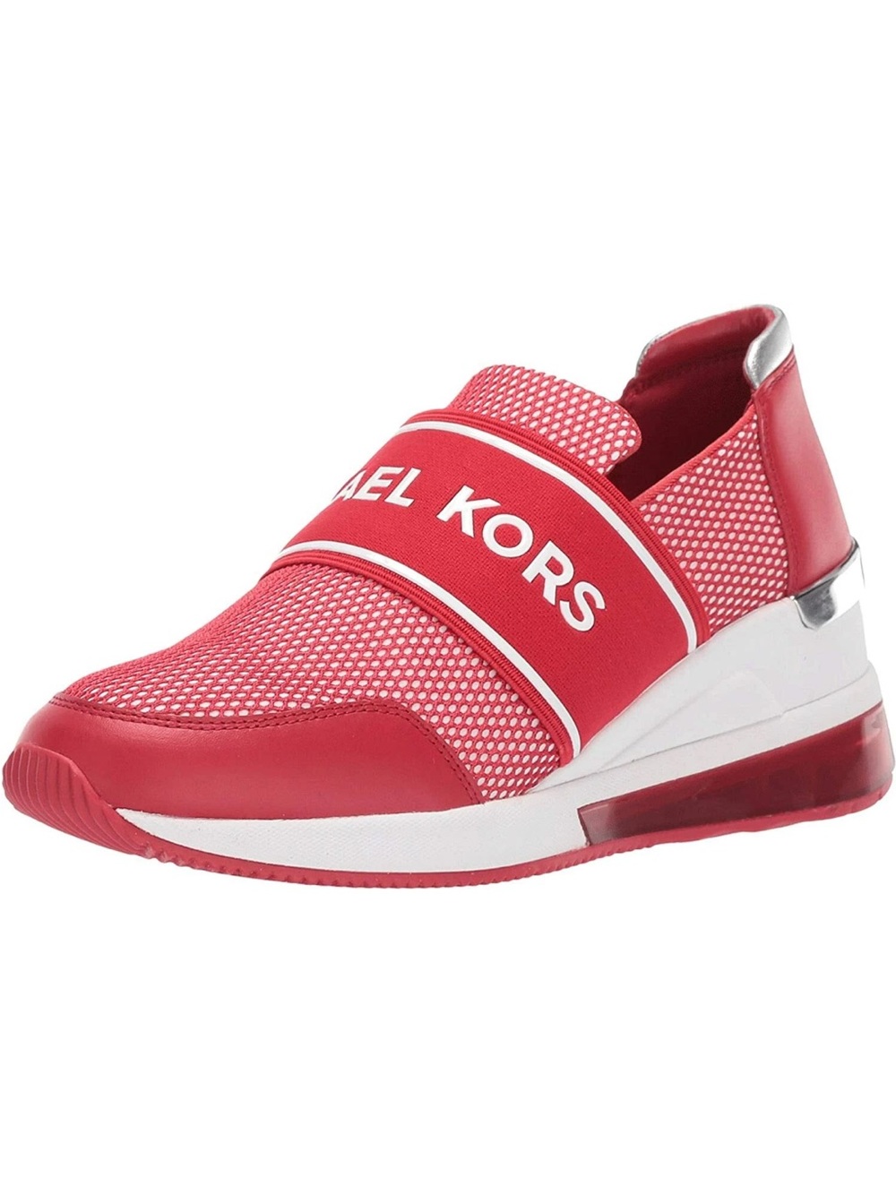 Michael Kors Felix Scuba mesh Slip-On Wedge Trainer Sneakers Tennis Shoes